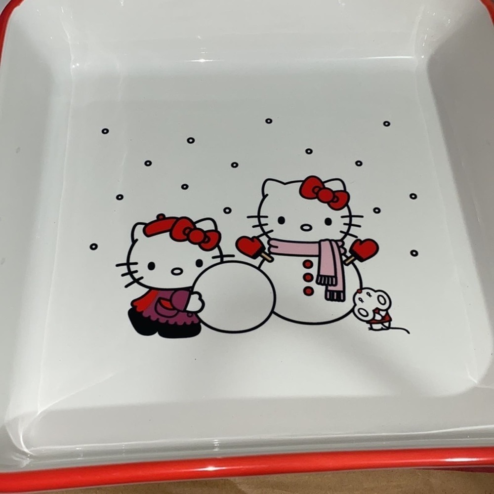 Christmas‎ hello kitty snowman baking pan Sanrio